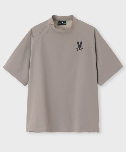 [EC限定]リラックスフィット トリプルロゴ モックネックＴシャツ