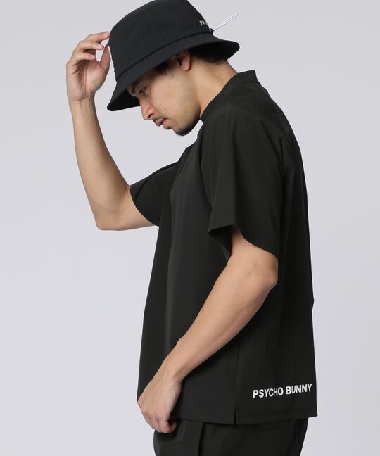 [EC限定]リラックスフィット トリプルロゴ モックネックＴシャツ