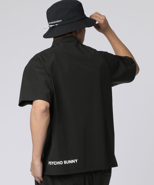 [EC限定]リラックスフィット トリプルロゴ モックネックＴシャツ