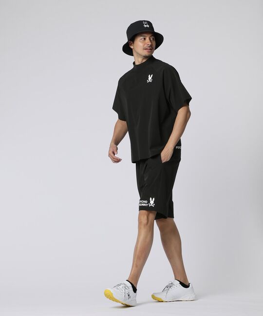 [EC限定]リラックスフィット トリプルロゴ モックネックＴシャツ