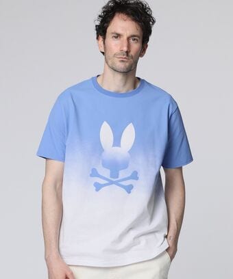 グラデーション シルエットバニー Tシャツ
