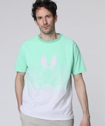 グラデーション シルエットバニー Tシャツ