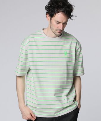 リラックスフィット ボーダーTシャツ