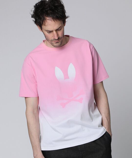 グラデーション シルエットバニー Tシャツ