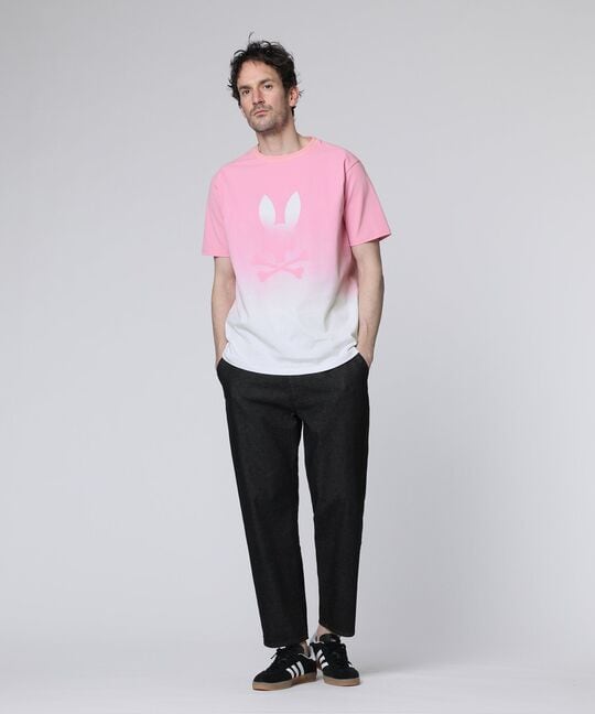 グラデーション シルエットバニー Tシャツ