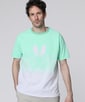 グラデーション シルエットバニー Tシャツ