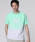 グラデーション シルエットバニー Tシャツ