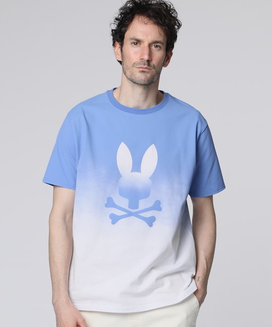 グラデーション シルエットバニー Tシャツ