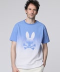 グラデーション シルエットバニー Tシャツ