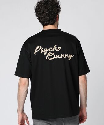 バックフォントロゴ シルケットスムース 　Tシャツ