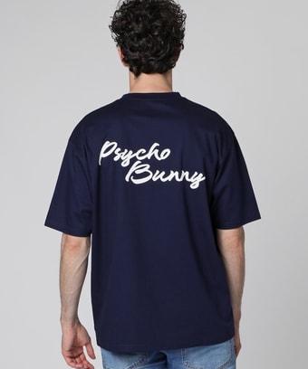 バックフォントロゴ シルケットスムース 　Tシャツ