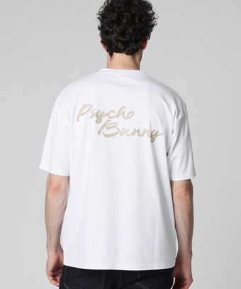 バックフォントロゴ シルケットスムース 　Tシャツ