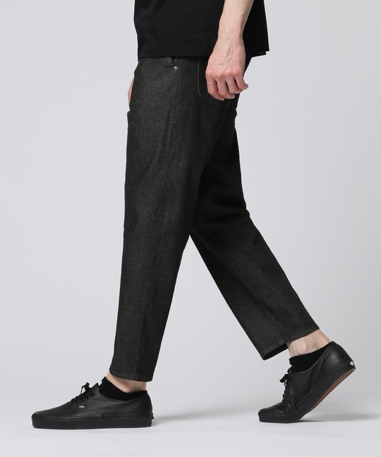 Lee × Psycho Bunny FLeeasy Narrow ブラックデニム