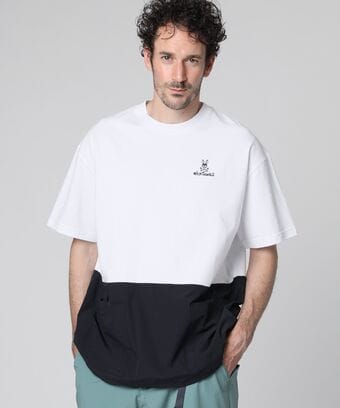 WILD THINGS × Psycho Bunny コラボ レジャーポケット 　Tシャツ