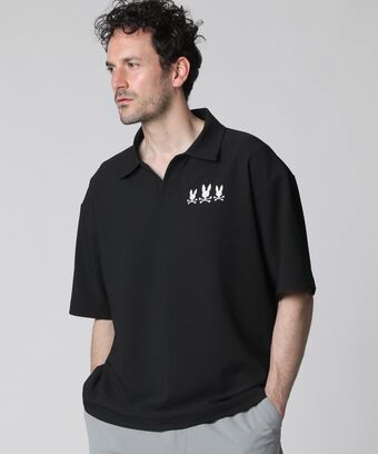 COOL LUCKジョーゼット スキッパー 　ポロシャツ