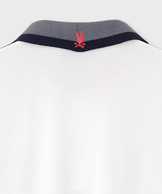 [GOLF] 3Dカラーロゴ ショルダーライン ポロシャツ