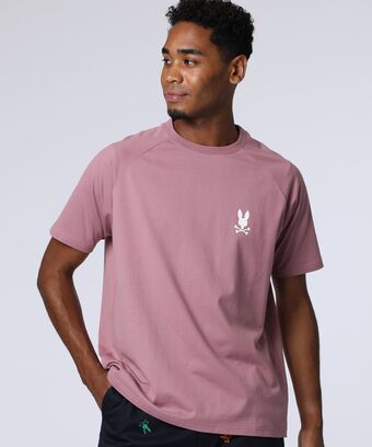ラバーバックロゴ　ラグランスリーブTシャツ