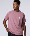 ラバーバックロゴラグランスリーブTシャツ