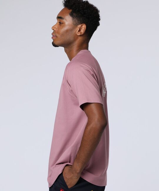 ラバーバックロゴラグランスリーブTシャツ
