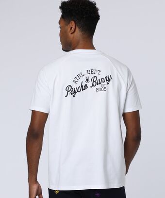 ラバーバックロゴ　ラグランスリーブTシャツ
