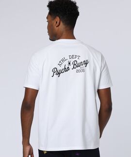 ラバーバックロゴ　ラグランスリーブTシャツ