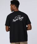 ラバーバックロゴラグランスリーブTシャツ