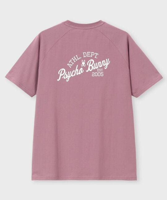 ラバーバックロゴラグランスリーブTシャツ