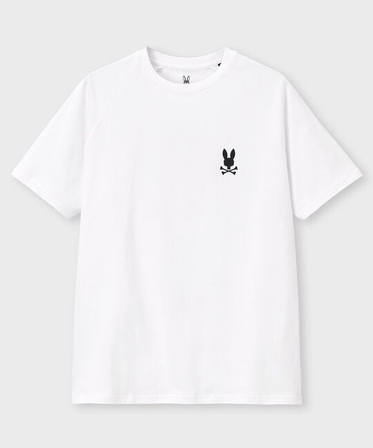 ラバーバックロゴラグランスリーブTシャツ