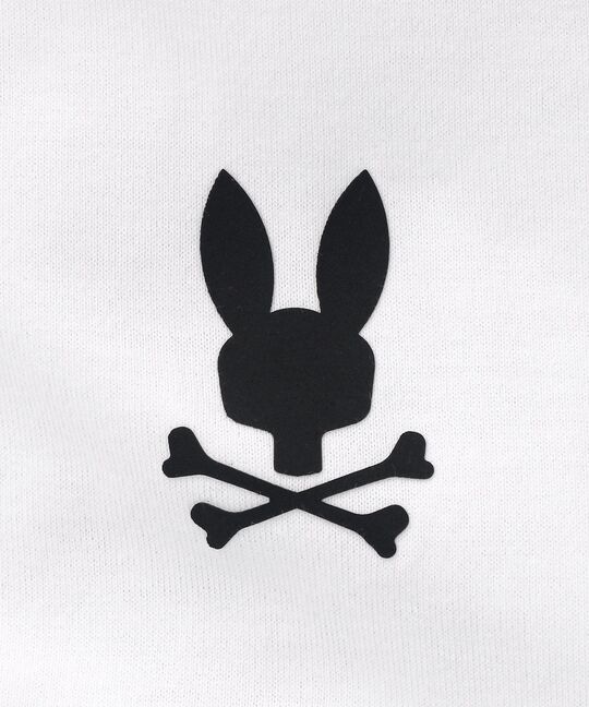 ラバーバックロゴラグランスリーブTシャツ