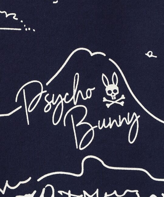 フリーハンドハーバーグラフィックＴシャツ