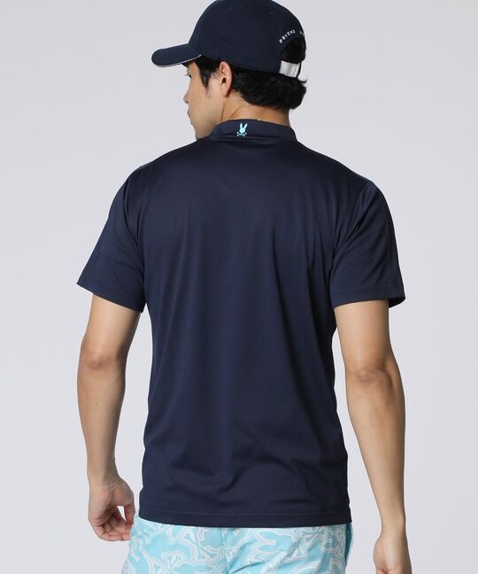 [GOLF]3レイヤーバニー モックネックTシャツ