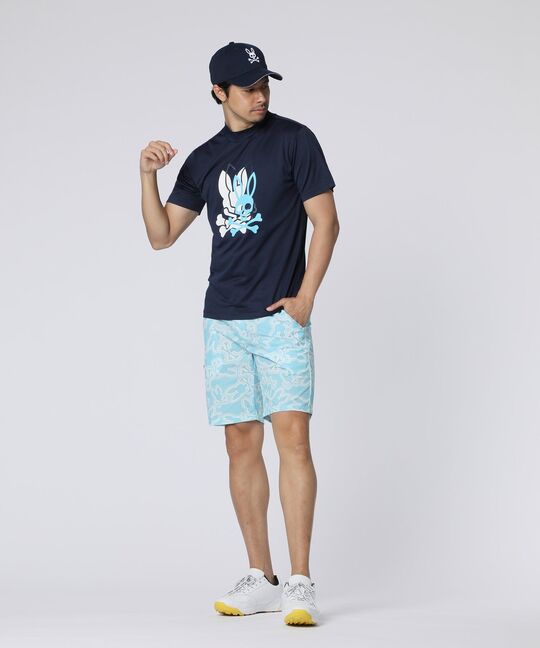[GOLF]3レイヤーバニー モックネックTシャツ