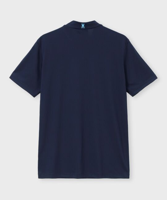 [GOLF]3レイヤーバニー モックネックTシャツ