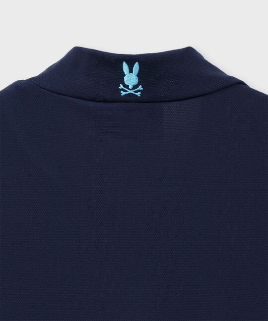 [GOLF]3レイヤーバニー モックネックTシャツ