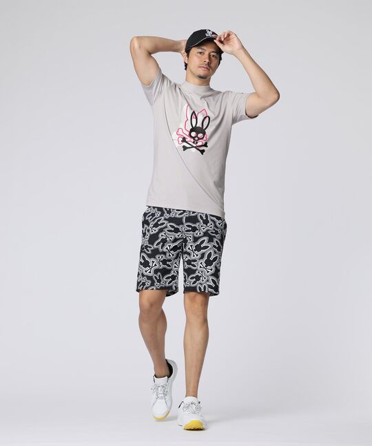 [GOLF]3レイヤーバニー モックネックTシャツ