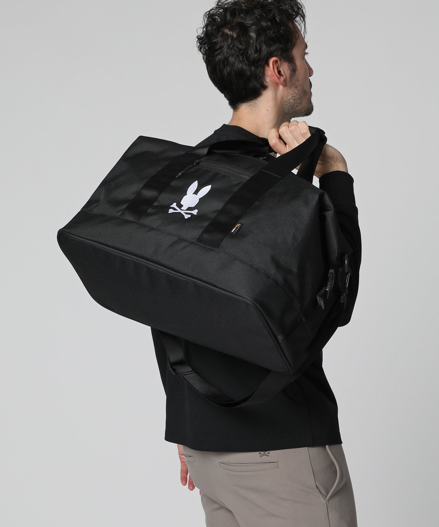 CORDURA fabric ボストンバッグ｜Psycho Bunny｜サイコバニー
