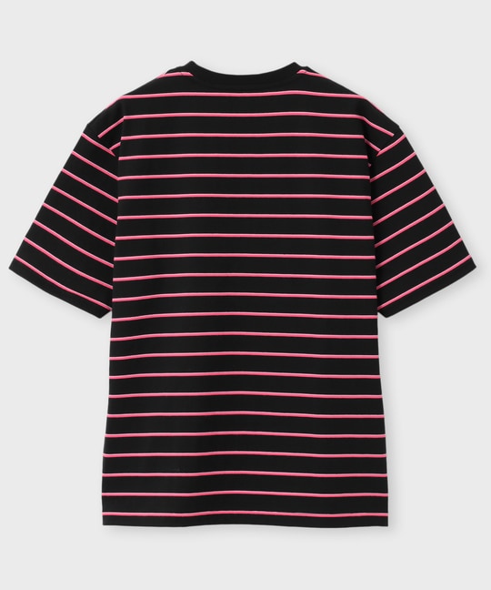 リラックスフィット ボーダーTシャツ