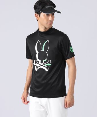 [GOLF]NEON BUNNY モックネック 　Tシャツ