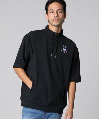 ハーフジップ ルーズフィット 　プルオーバー