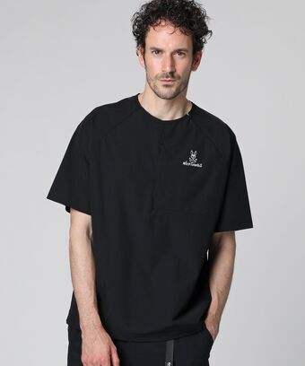 WILD THINGS × Psycho Bunny コラボ ベースクルー 　Tシャツ