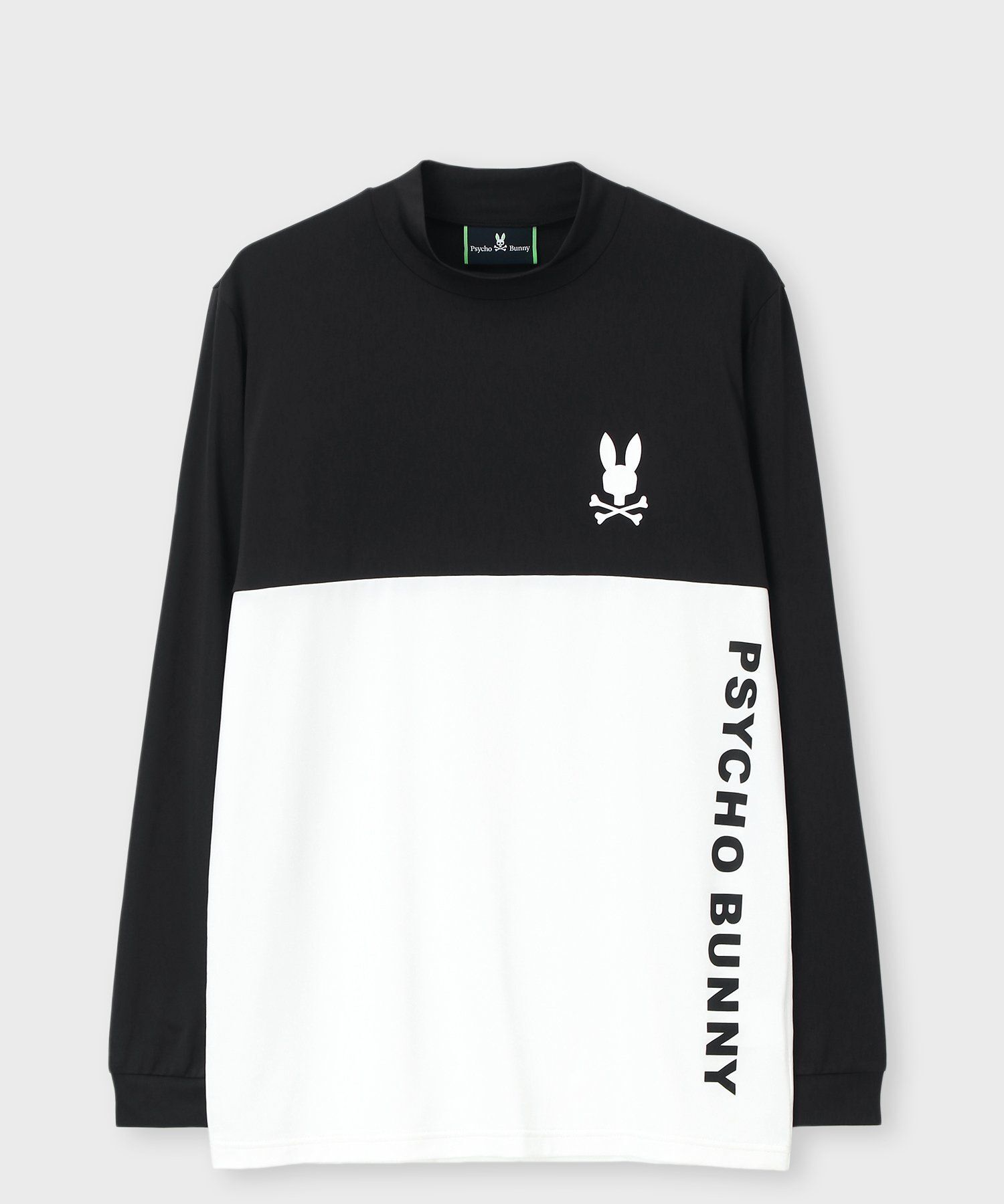 EC限定]切り替え モックネックロングスリーブTシャツ｜Psycho