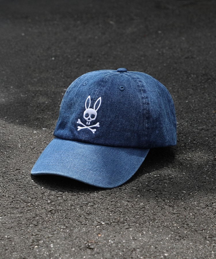 ベーシックロゴデニムキャップ｜Psycho Bunny｜サイコバニー 公式