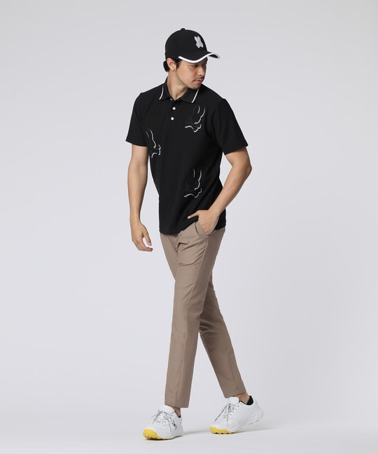 [GOLF]ビッグバニーロゴ エンブロイダリーポロシャツ