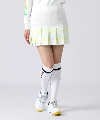 [GOLF][WOMEN] ドットプリント プリーツスカート