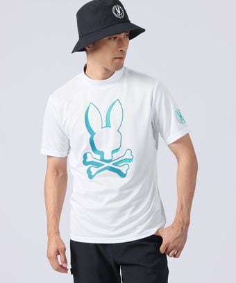 [GOLF]NEON BUNNY モックネック 　Tシャツ