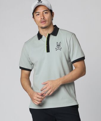 [GOLF]Primeflex鹿の子 　ポロシャツ