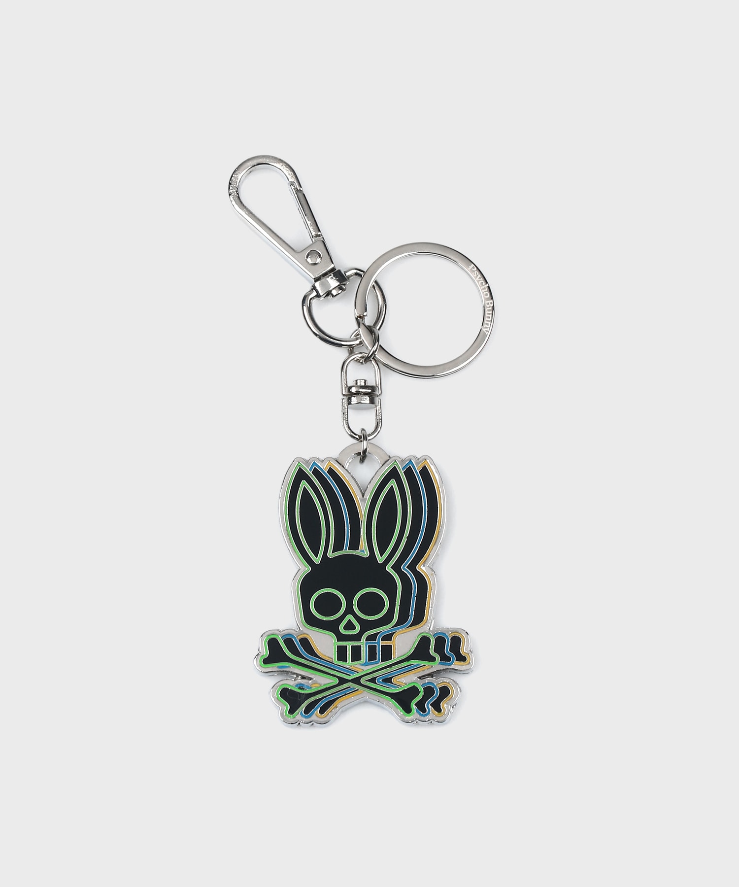 バニーモチーフ マルチカラー キーリング｜Psycho Bunny｜サイコ