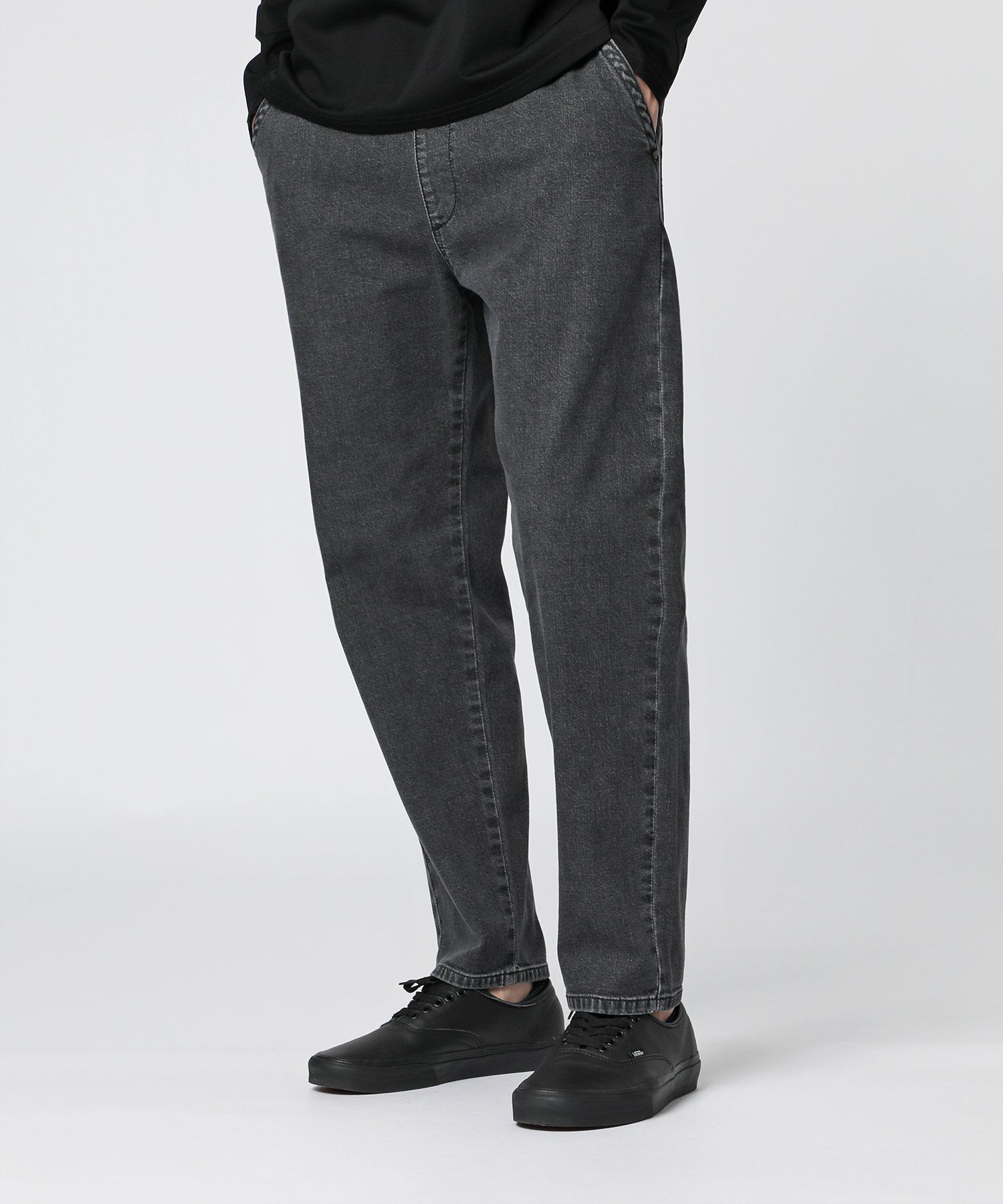 Lee × Psycho Bunny FLeeasy Narrow ブラックデニム｜Psycho