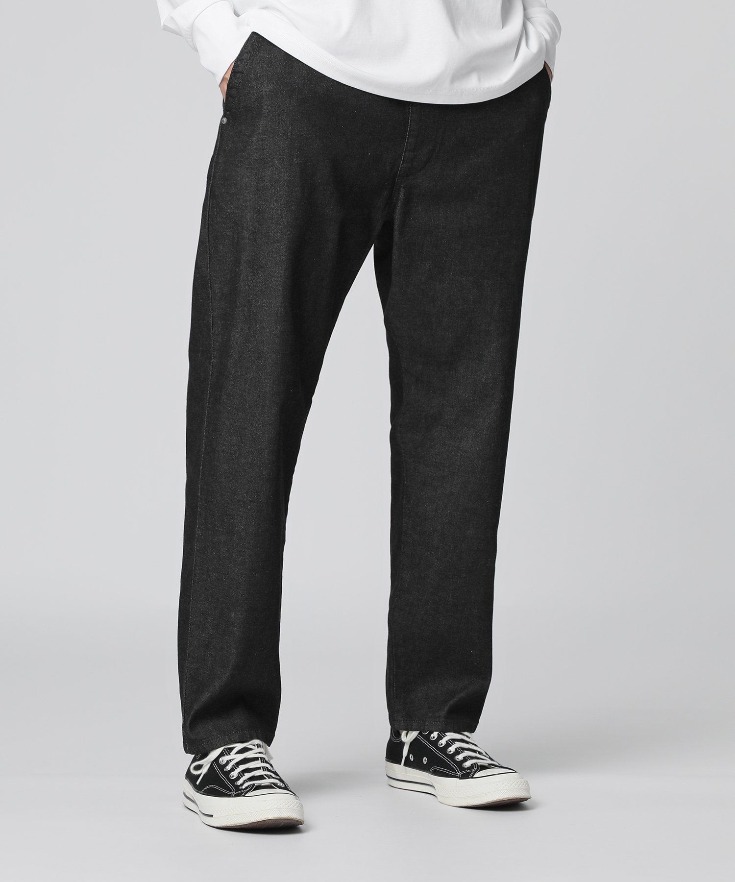Lee × Psycho Bunny FLeeasy Narrow ブラックデニム｜Psycho
