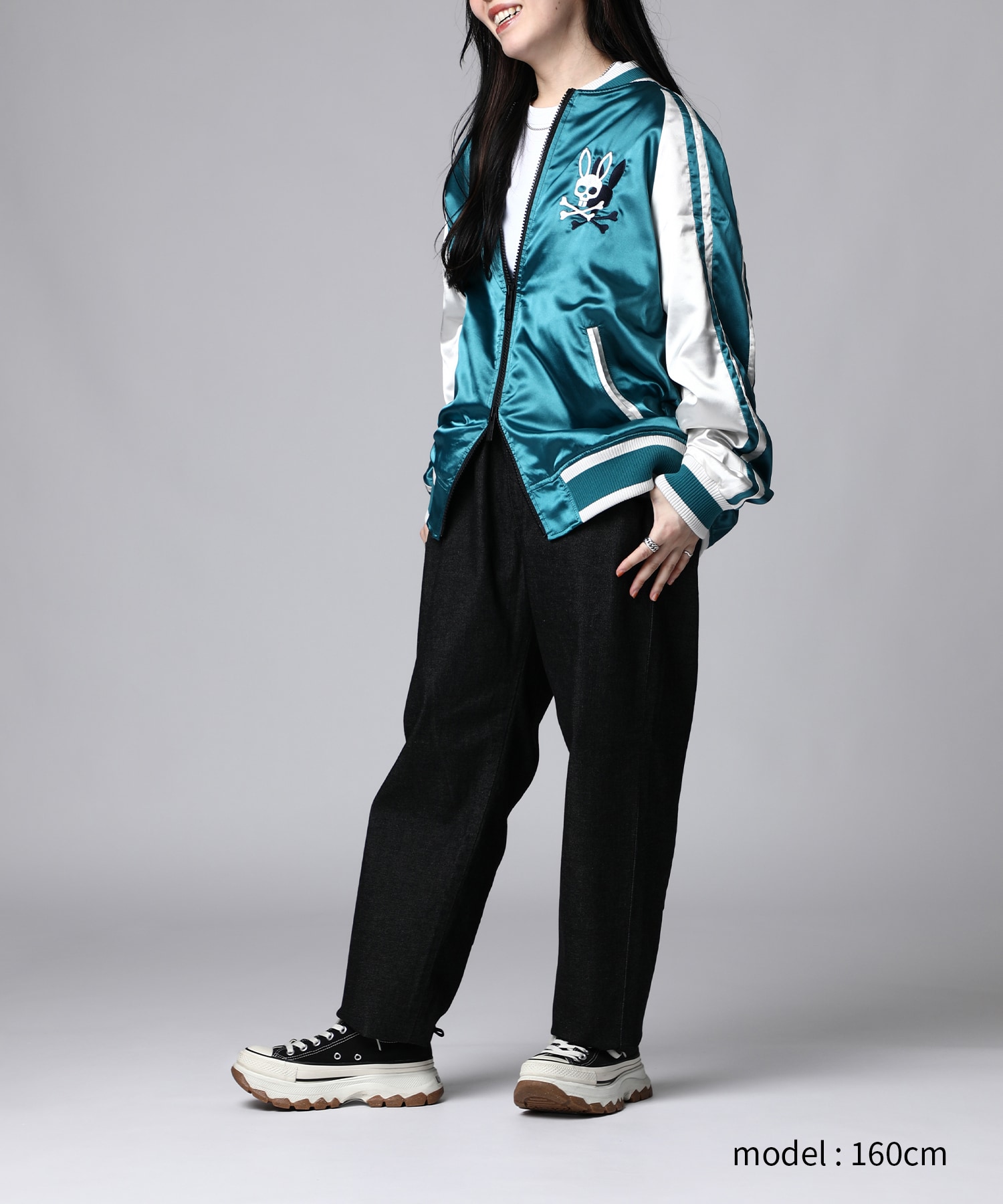Lee × Psycho Bunny FLeeasy Narrow ブラックデニム｜Psycho